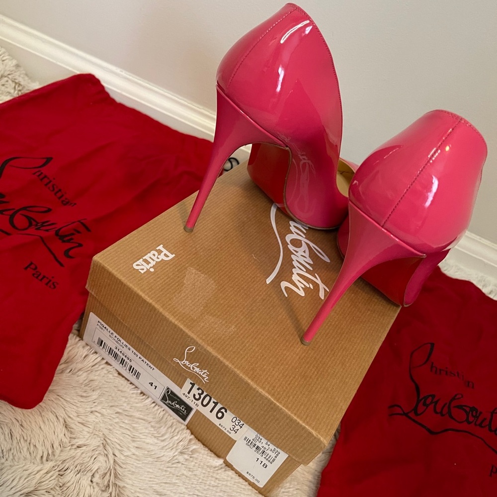 CHRISTIAN LOUBOUTIN
Pigalle Follies 100 Patent - Picture 7 of 8